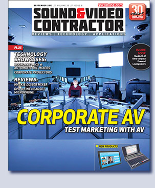 Cover story in Sound & Communications by Don Kreski